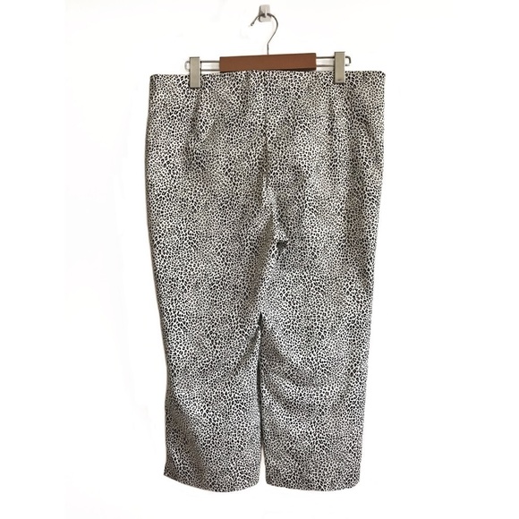Nwt Leopard Capri Pants - Picture 3 of 14